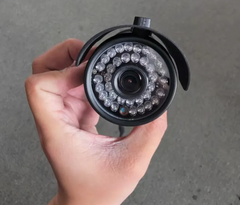 Outdoor Security Camera System - 4 Camera Black