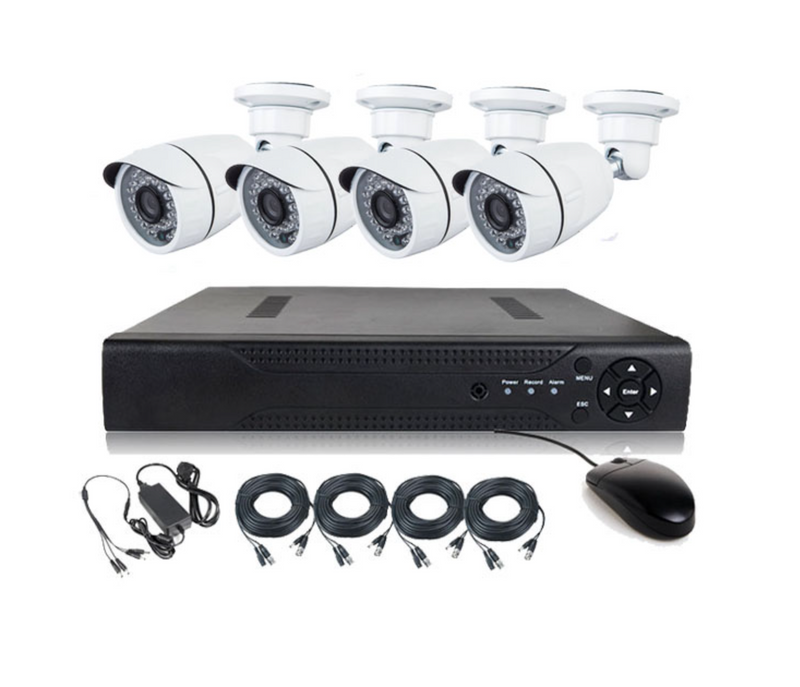 Outdoor Security Camera System - 4 Camera