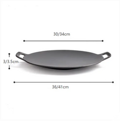 Cast Iron Outdoor Cast Iron Cookware Grill Pan BBQ Barbeque