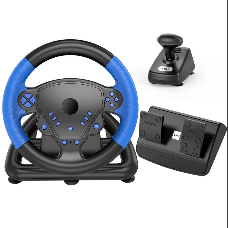 Gaming Steering Racing Wheel Gamepad For PS4/PS3/ PC/Android