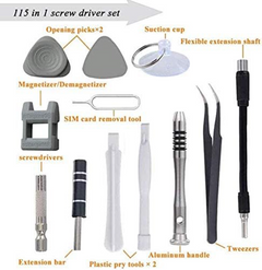 115 in 1 Precision Screwdriver Set with Case