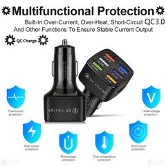 Universal Car Charger Multiport