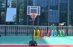 Basketball Hoop with backboard 1.6m to 2.1 M