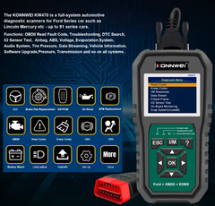 KONNWEI KW470 3-1 Pro OBD2 Car Scanner Battery Tester