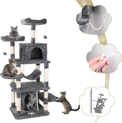 Cat Toys Pet Cat Tower Condo Tower - 170 CM