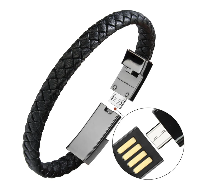 Micro USB Charging Cable bracelet