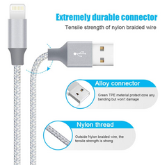 USB to iPhone 3M 10FT Charging Cable
