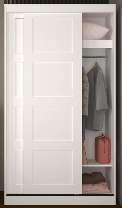 Cloth Wardrobe - Sliding Door Space Saver