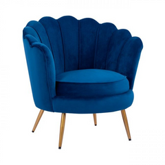 Comfortable Velvet Living Room Sofa Chair