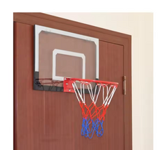 Basketball Hoop Ring with Ball Over the Door