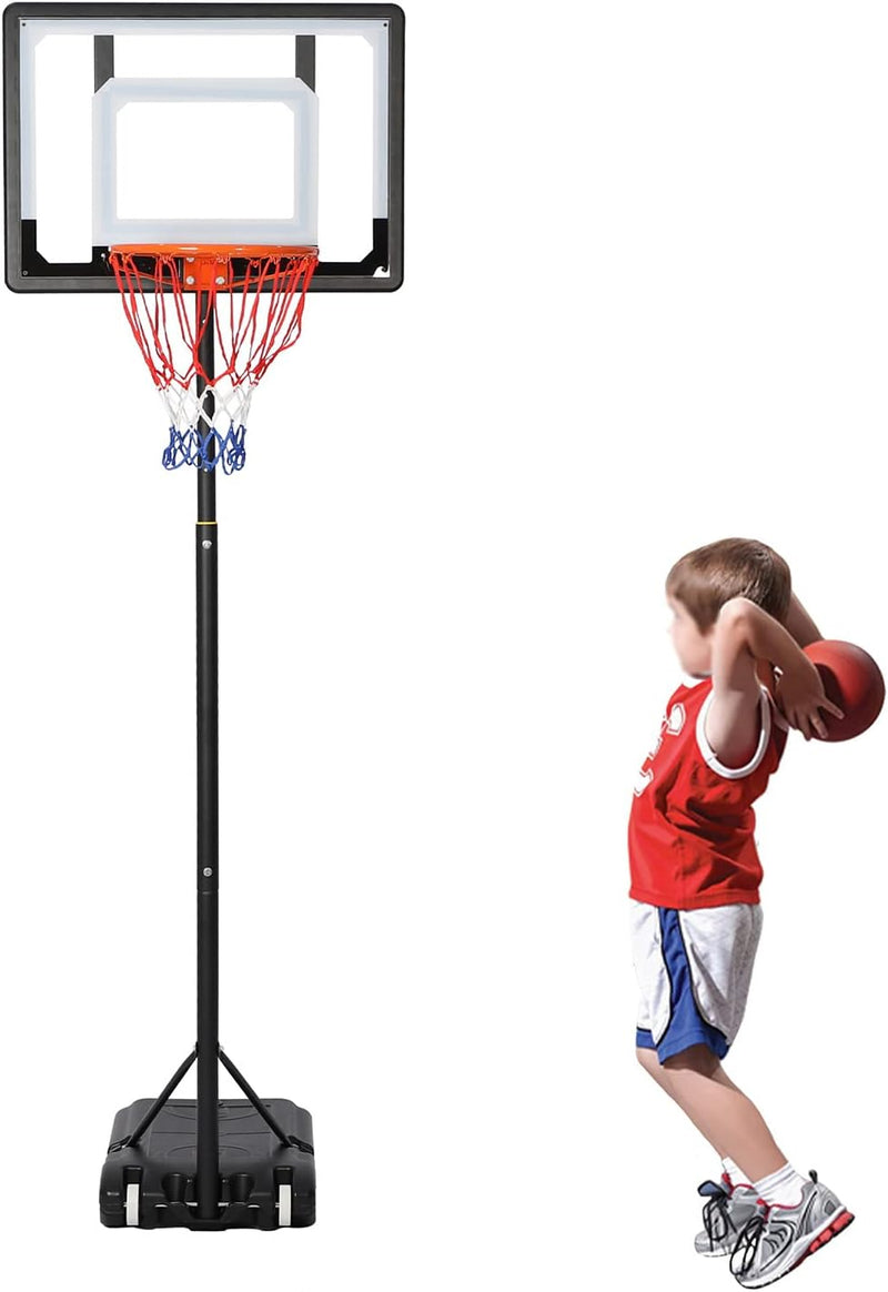 Adjustable Portable Basketball Hoop – Fun for Kids & Adults
