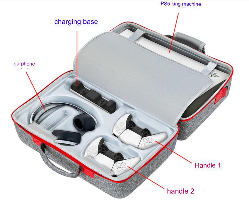 PS-5 Travel Storage Carrying Case Bag
