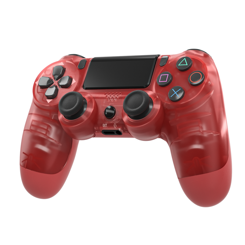 Replacement Wireless PS4 Controller  - Crystal Red