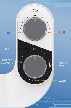 Hot and Cold Toilet Bidet