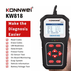 KONNWEI KW818 Universal OBD 2 Scanner Car Diagnostic tool