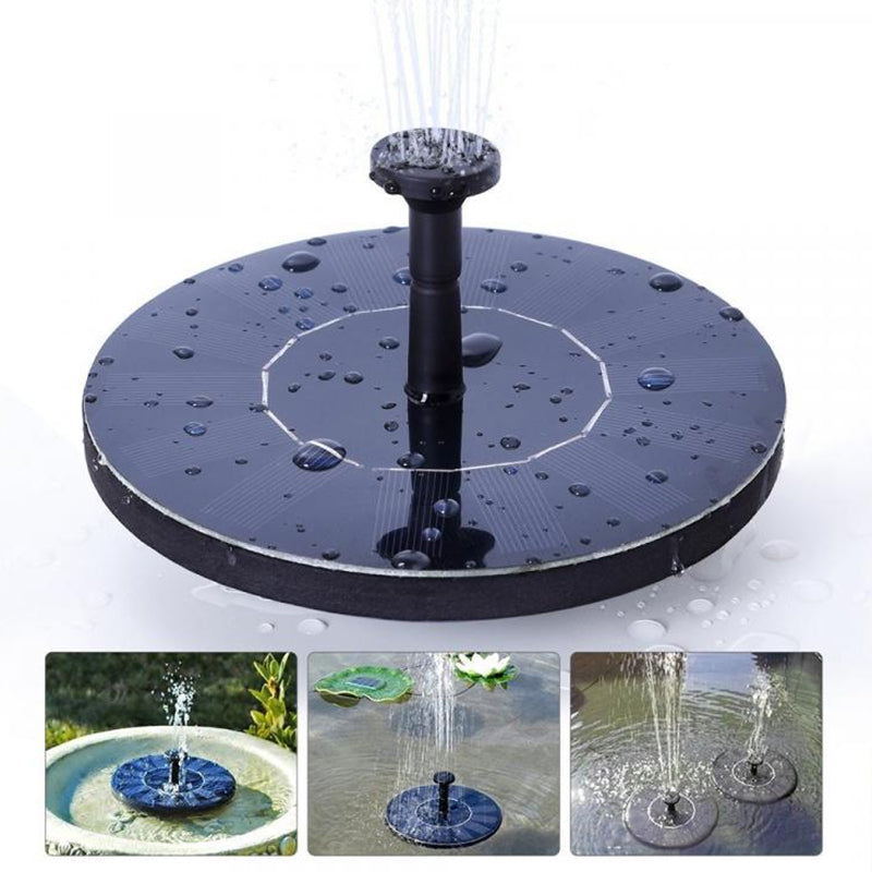 Mini Solar Powered Fountain Garden Pool Pond Garden Decoration Water Fountain