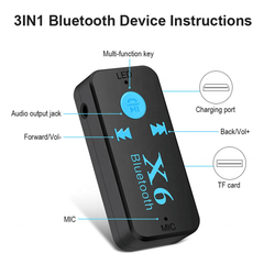 Wireless Bluetooth Receiver AUX