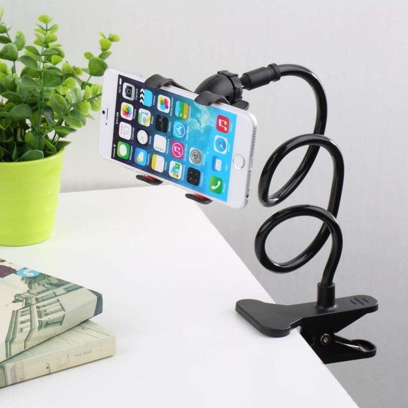 360 Rotating Flexible Long Arm Cell Phone Holder Stand Lazy Mount Bracket