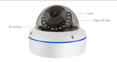 5MP Surveillance IP POE Camera Dome Indoor Security Camera