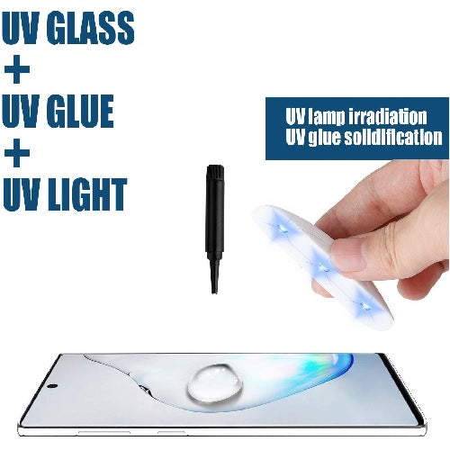 Samsung Galaxy Note 10 UV Glue Glass Screen Protector