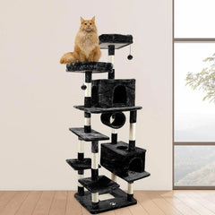 Cat Toys Pet Cat Tower Condo Tower 206 CM