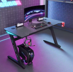 Gaming Chair & Z-shaped Gaming LED Desk Combo set – Complete Gaming Setup