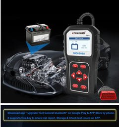 KONNWEI KW818 Universal OBD 2 Scanner Car Diagnostic tool +  Snap Deal.