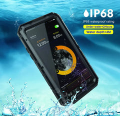 iPhone XR Hybrid Armor Rugged Waterproof Case +  Snap Deal.