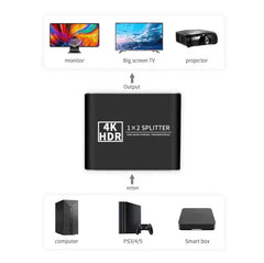 HDMI Splitter 1 IN 2 OUT +  Snap Deal.