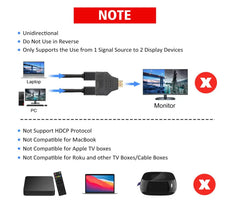 HDMI Splitter 1 X 2 +  Snap Deal.