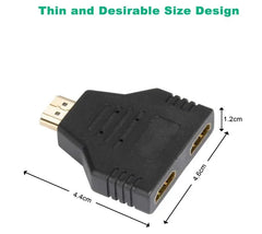 HDMI Splitter 1 X 2 +  Snap Deal.