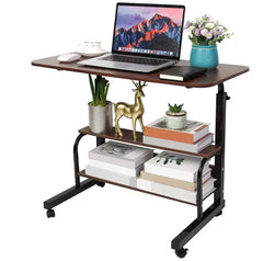 Computer Desk Laptop Table With Wheel - 80 CM Promo +  Snap Deal.