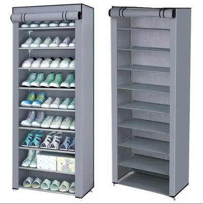 Shoe Rack With Cover 10 Layer Promo +  Snap Deal.