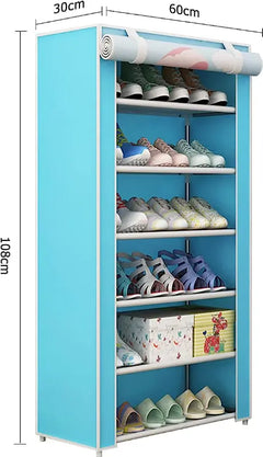 Shoe Rack Organisor With Cover Wardrobe +  Snap Deal.