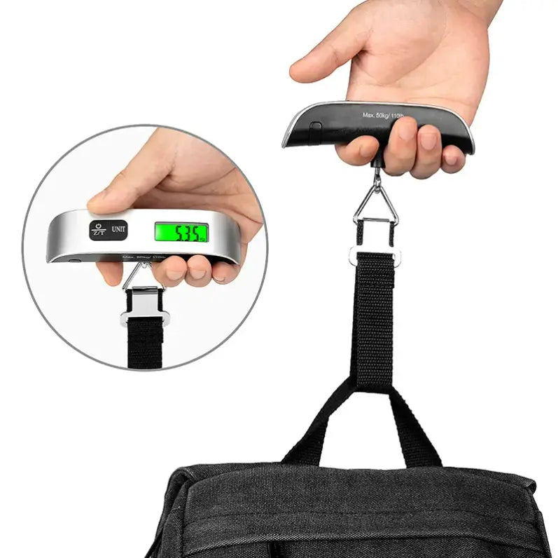 Digital Travel Suitcase Scale Travel Bag Portable Luggage Scale +  Snap Deal.