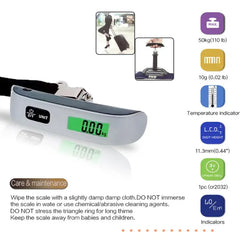 Digital Travel Suitcase Scale Travel Bag Portable Luggage Scale +  Snap Deal.