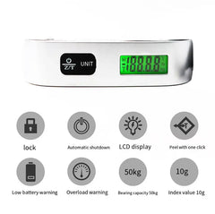 Digital Travel Suitcase Scale Travel Bag Portable Luggage Scale +  Snap Deal.