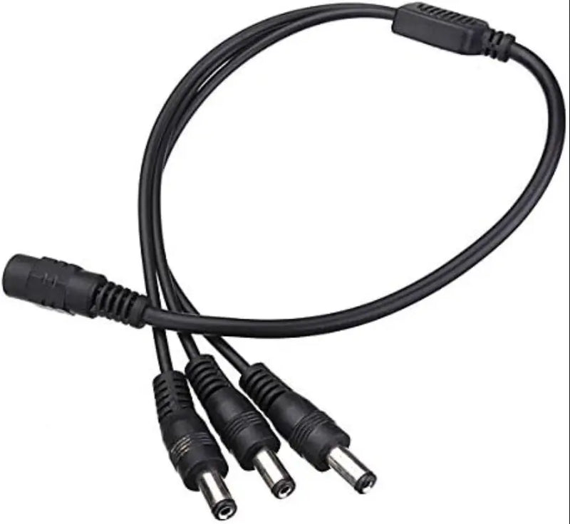 DC Female Power Splitter Cable for Camera System +  Snap Deal.