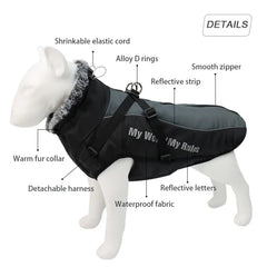 Waterproof Dog Jacket - XL +  Snap Deal.