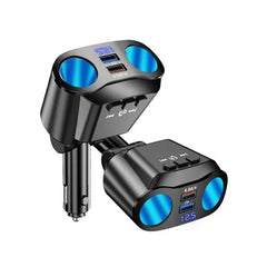 FM Transmitter Plus Dual Lighter Splitter Charger +  Snap Deal.