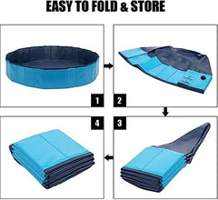Dog Pet Bath Swimming Pool Dog Pet Pool Bathing Tub Promo +  Snap Deal.