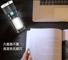 Rechargeable Flash LED Torch For Outdoor Fishing Hunting +  Snap Deal.