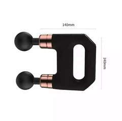 Massage Gun Pro Double Head +  Snap Deal.