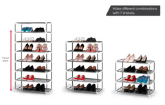 8 Tiers Fabric Shoe Rack and Storage Wardrobe Promo +  Snap Deal.