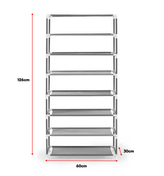 8 Tiers Fabric Shoe Rack and Storage Wardrobe Promo +  Snap Deal.