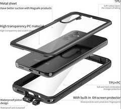 Waterproof Case for Samsung Galaxy A34 5G +  Snap Deal.