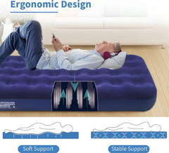 Bestway Inflatable Air Mattress 185x76x22 CM +  Snap Deal.