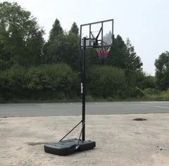 Portable Basketball Hoop ring With Backboard Quick Lift 3.05 M +  Snap Deal.