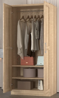 Wardrobe -  2 Doors Free Standing Wardrobe Promo +  Snap Deal.