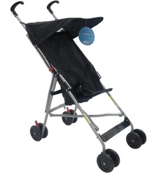 Mini Stroller Black +  Snap Deal.